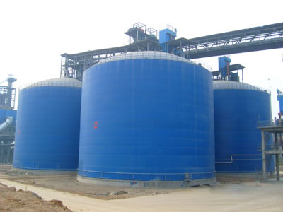 洪泽水泥钢板库改造