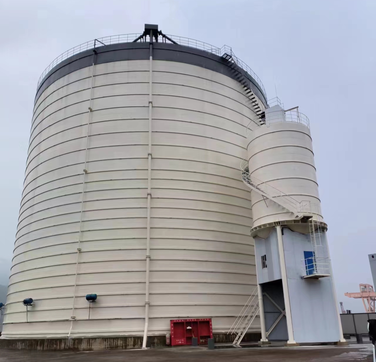 洪泽10万吨水泥钢板库